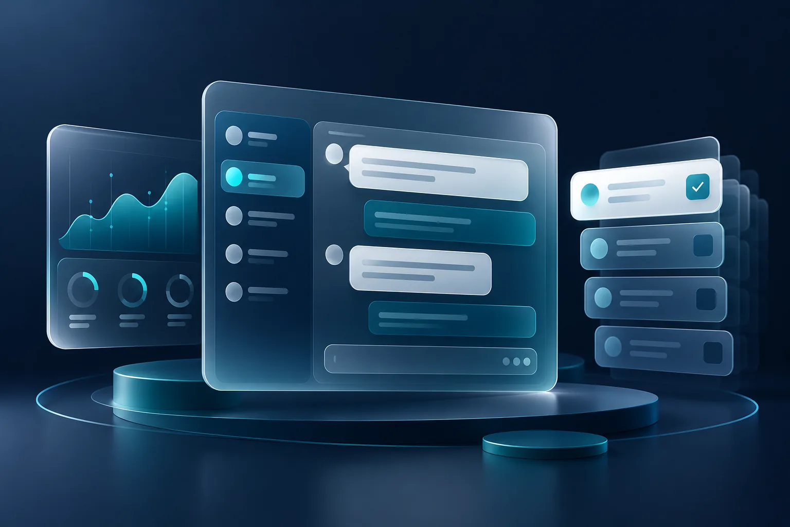 Illustration for AI operations & outreach platform